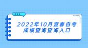 2022年10月宜春自考成绩查询查询入口